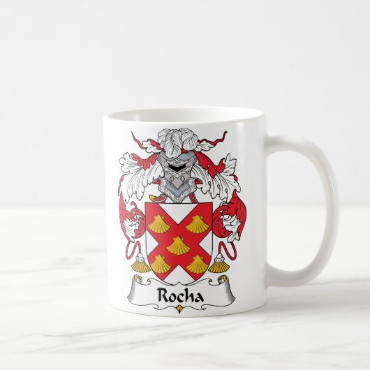 Mug Crête de famille de Rocha (Droite)
