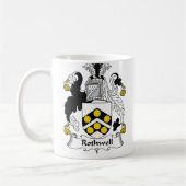 Mug Crête de famille de Rothwell (Gauche)