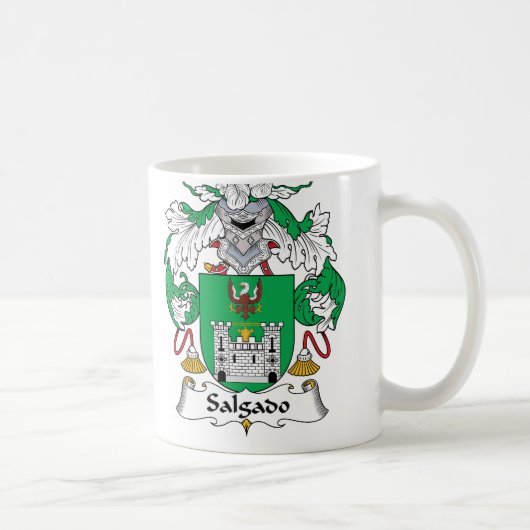 Mug Crête de famille de Salgado (Droite)