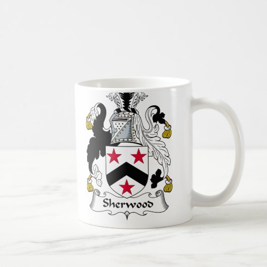 Mug Crête de famille de Sherwood (Droite)