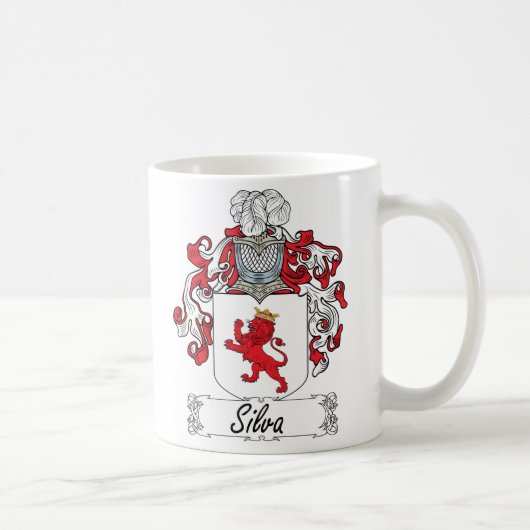 Mug Crête de famille de Silva (Droite)