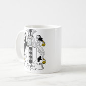 Mug Crête de famille de Taylor (Devant gauche)