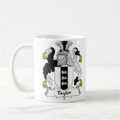 Mug Crête de famille de Taylor (Gauche)
