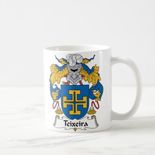 Mug Crête de famille de Teixeira (Droite)