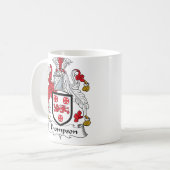 Mug Crête de famille de Thompson (Devant gauche)