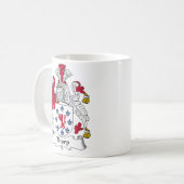 Mug Crête de famille de Thorp (Devant gauche)
