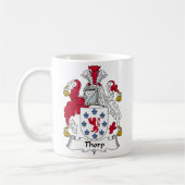 Mug Crête de famille de Thorp (Gauche)
