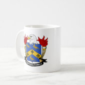 Mug Crête de famille de Tompkins (Devant gauche)