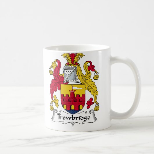 Mug Crête de famille de Trowbridge (Droite)
