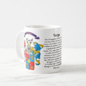 Mug Crête de famille de Varga comprenant l'histoire et (Devant gauche)