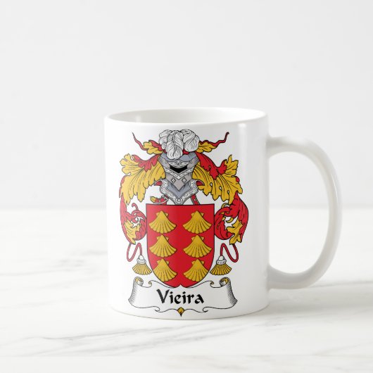 Mug Crête de famille de Vieira (Droite)