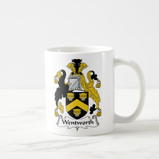 Mug Crête de famille de Wentworth (Droite)