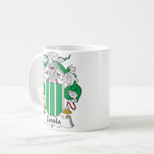 Mug Crête de famille de Zavala (Devant gauche)