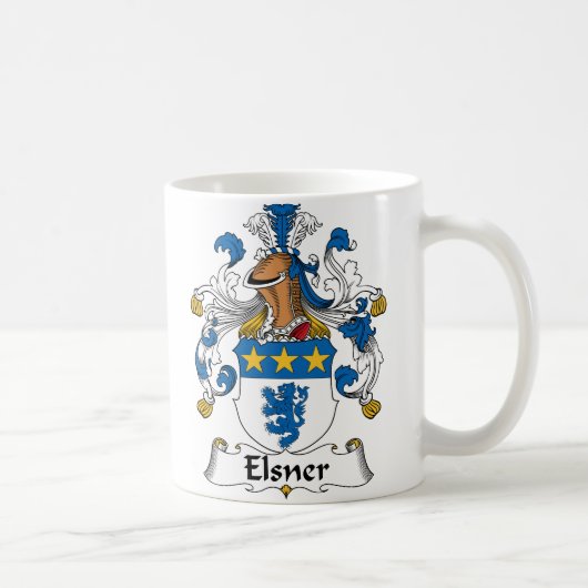Mug Crête de famille d'Elsner (Droite)