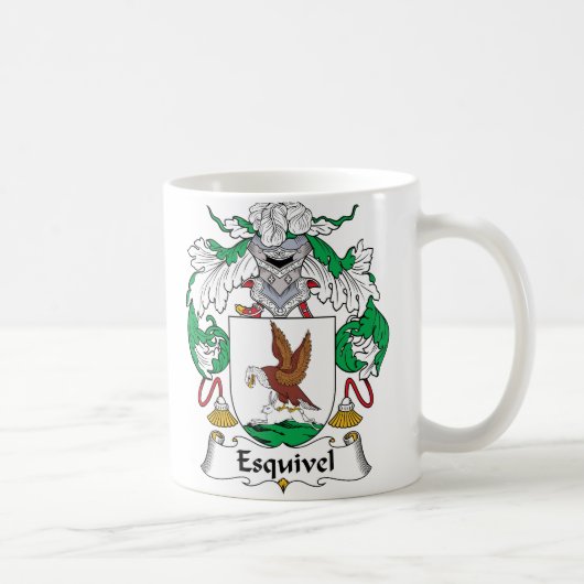 Mug Crête de famille d'Esquivel (Droite)
