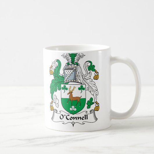 Mug Crête de famille d'O'Connell (Droite)