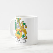 Mug Crête de famille d'Odell (Devant gauche)