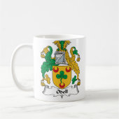 Mug Crête de famille d'Odell (Gauche)