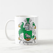 Mug Crête de famille d'O'Hanlon (Gauche)