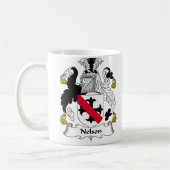 Mug Crête de famille du Nelson (Gauche)
