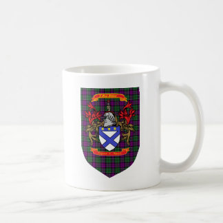 Mug Crête de Kirkpatrick Kilpatrick sur le tartan de