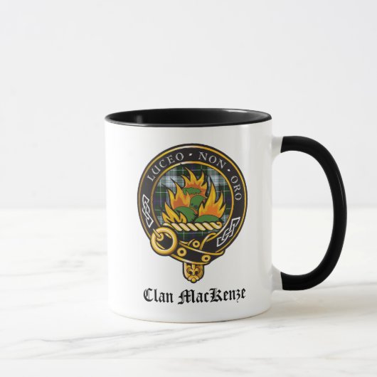 Mug Crête du Mackenzie de clan (Droite)