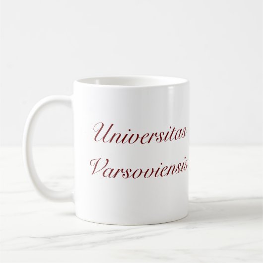Mug Crête d'université de Varsovie (Gauche)