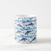Mug Crète Grèce Minoan Dolphins & Marine Life Motif (Centre)
