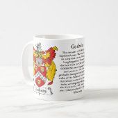 Mug Crête" "manteau de "Godwin" "Godwin de Godwin des (Devant gauche)