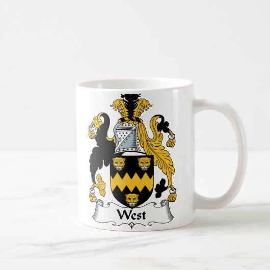 Mug Crête occidentale de famille (Droite)