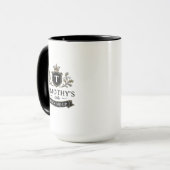 Mug Crête personnalisée Petit remontant drôle Fête des (Devant gauche)