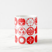Mug [Crêtes de famille] Fleurs (Centre)