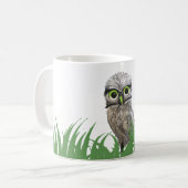 Mug Creuser l'illustration de hibou (Devant gauche)