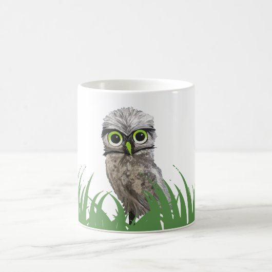 Mug Creuser l'illustration de hibou (Centre)