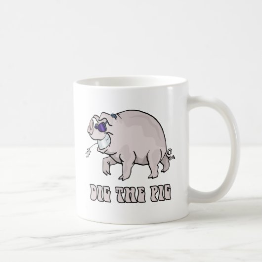 Mug Creusez le porc (Droite)