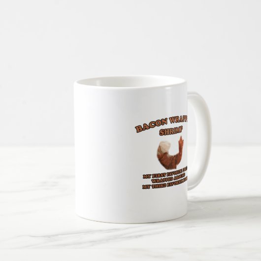 Mug Crevette enveloppée par lard (Devant droit)