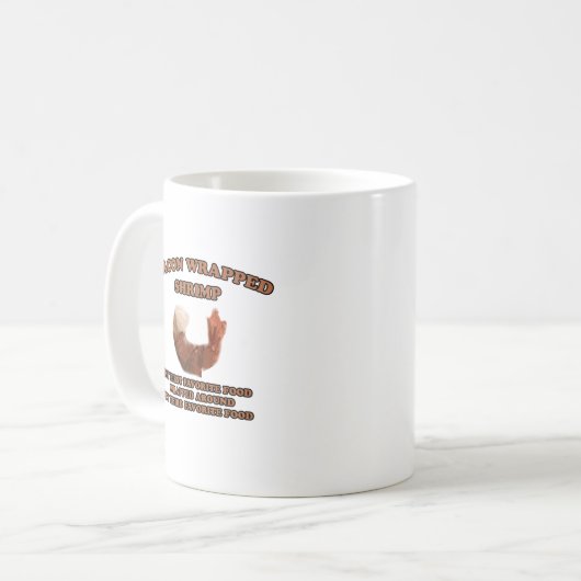 Mug Crevette enveloppée par lard (Devant gauche)
