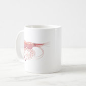 Mug Crevette rose (Devant gauche)