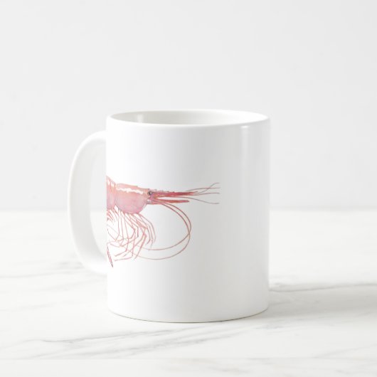 Mug Crevette rose (Devant gauche)
