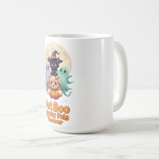 Mug Crew Boo pour animaux de compagnie - Fantômes mign (Devant droit)