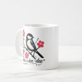 Mug cri de la mésange 'tchic-tchic-tchic' (Devant gauche)