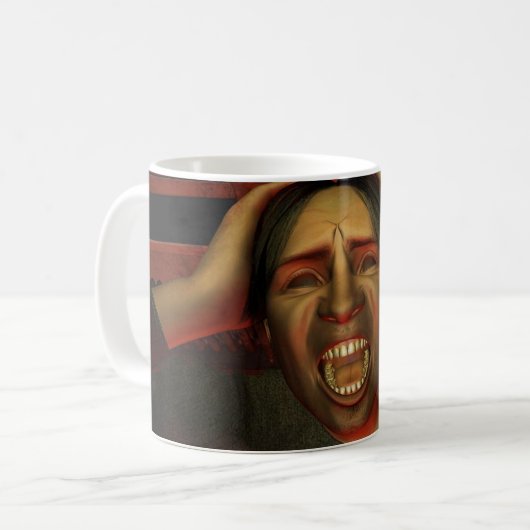 Mug Cri primal (Devant gauche)