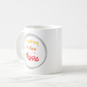 Mug Criando uma nova música (Devant gauche)