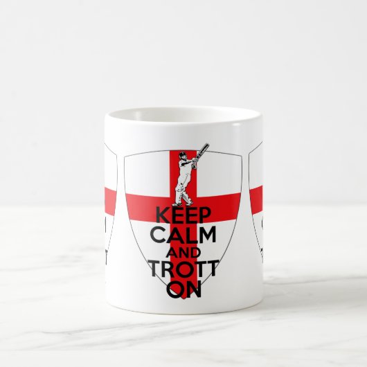 Mug Cricket anglais de drapeau (Centre)