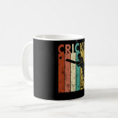 Mug Cricket Bowler Bat Cricketer (Devant gauche)