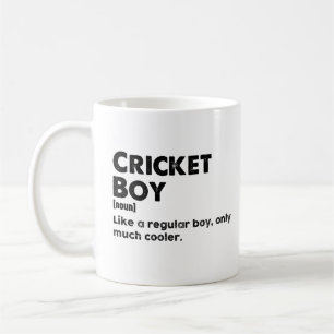 Mug Cricket Boy Funny Dictionnaire Définition