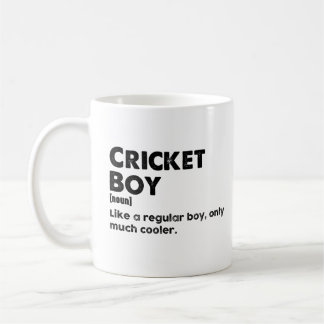Mug Cricket Boy Funny Dictionnaire Définition