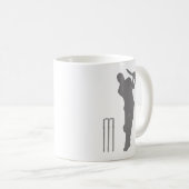MUG CRICKET EN CHARBON DE BOIS (Devant droit)