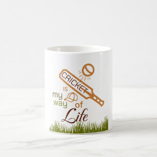 Mug Cricket is my way of life