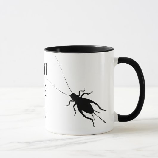 Mug Cricket noir (Droite)